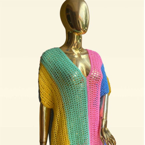 Comfy Mesh Maxi Dress
