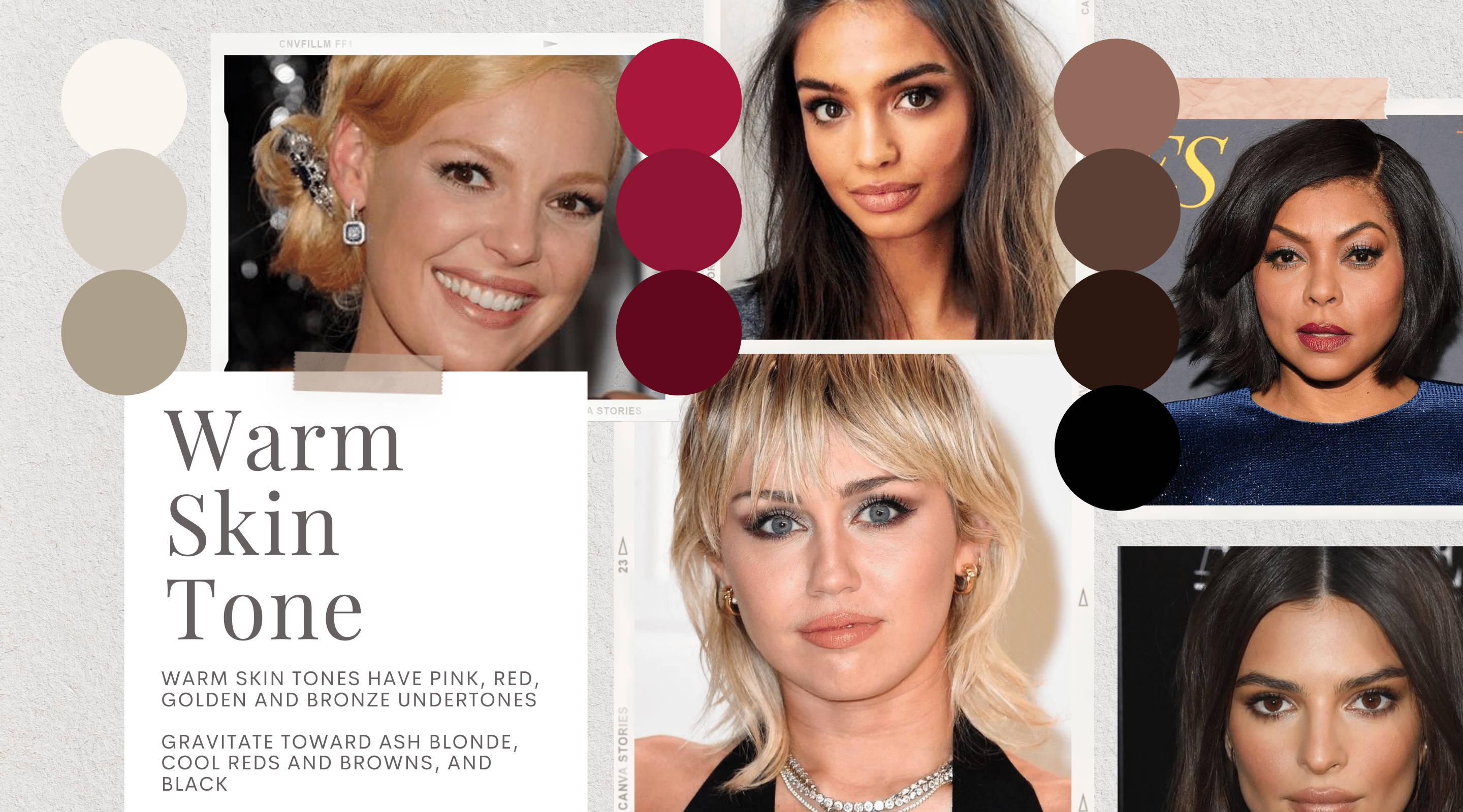 The Best Hair Color For Skin Tone Chart