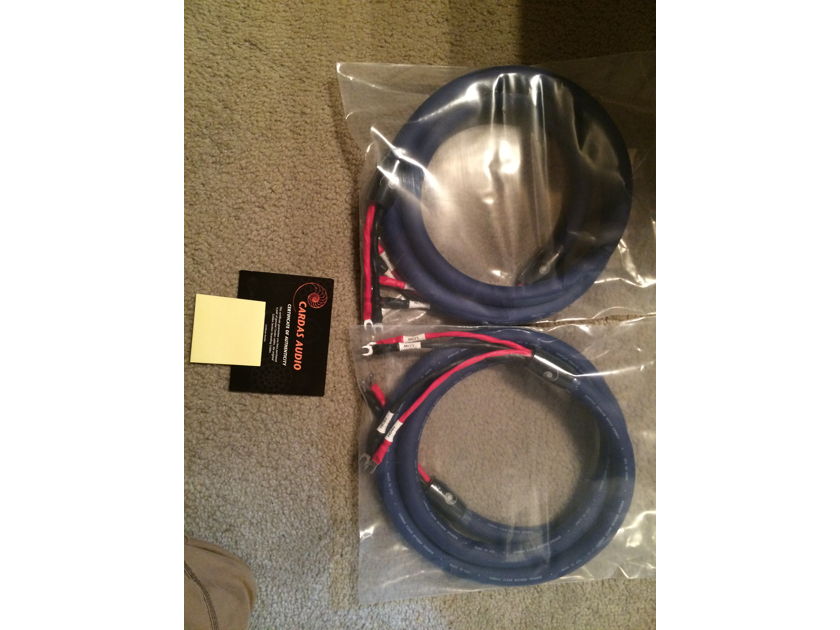 Cardas Audio Clear Beyond 2.5M Speaker Cable Bi-Wire NEW w/Certificate FREE SHIPPING!