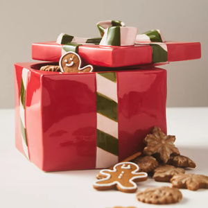 Noelle Stoneware Cookie Jar