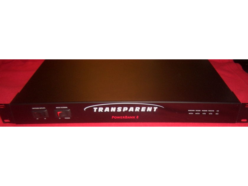 TRANSPARENT AUDIO POWERBANK 8 POWER CONDITIONER 8 OUTLET