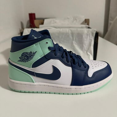 Nike Air Force mid blue mint