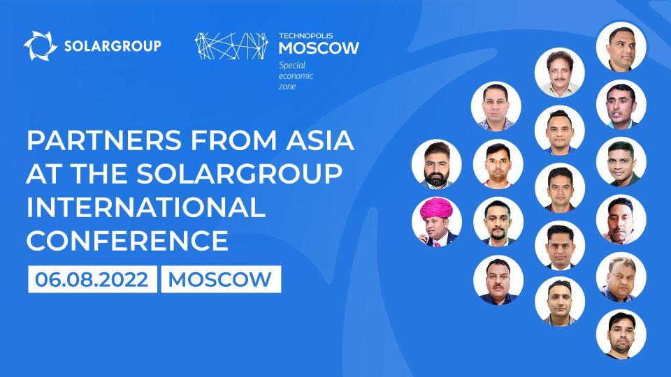 Partners from Asia at the SOLARGROUP International Conference