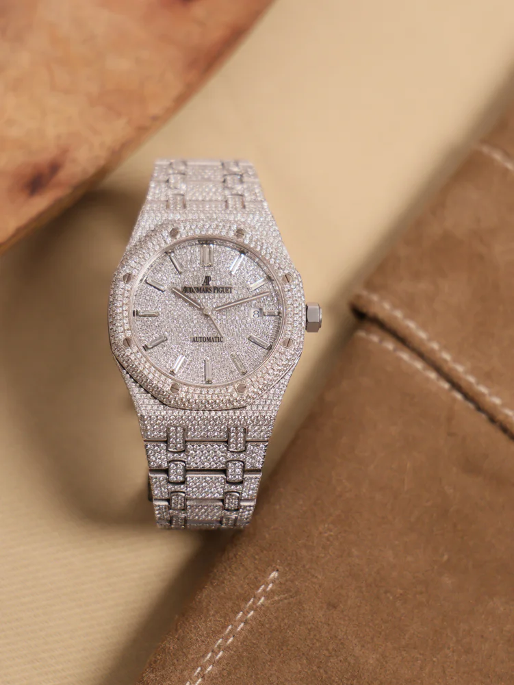 Royal Oak Custom Diamond Set