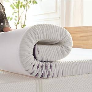 8 Inch Thick Gel Memory Foam Cushion - 12x78 Inch Custom Cut For Mattress Topper Or Seat