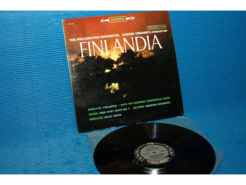 GRIEG/SIBELIUS/Ormandy - - 'Finlandia" -  Columbia '6 Eye' 1960 very early pressing
