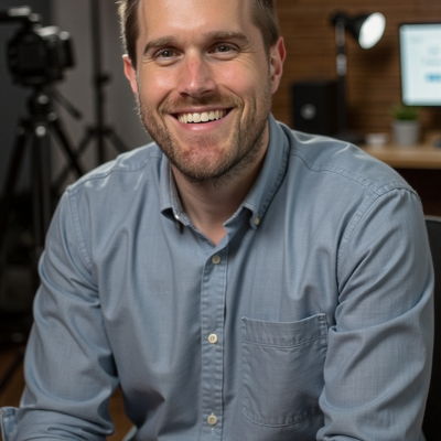 Photo generated by Secta Labs in style of Content Creator Portraits