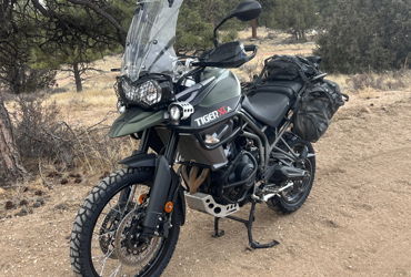 2017 TRIUMPH TIGER 800 XCA motorcycle for rent near Livermore , CO