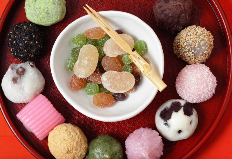 和菓子と洋菓子