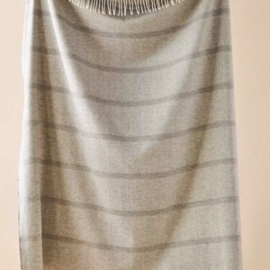 Lands Downunder Montauk Striped Herringbone Throw Blanket