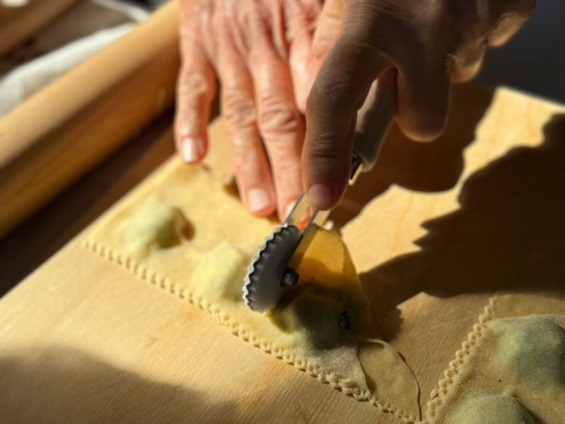Cooking classes Rimini: Vegan cuisine in Romagna: Ravioli, Cassoni and Ciambella