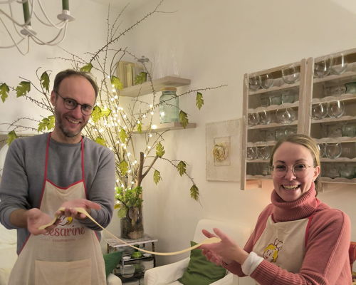Cooking classes Rome: The art of ravioli meets the sparkle of Prosecco