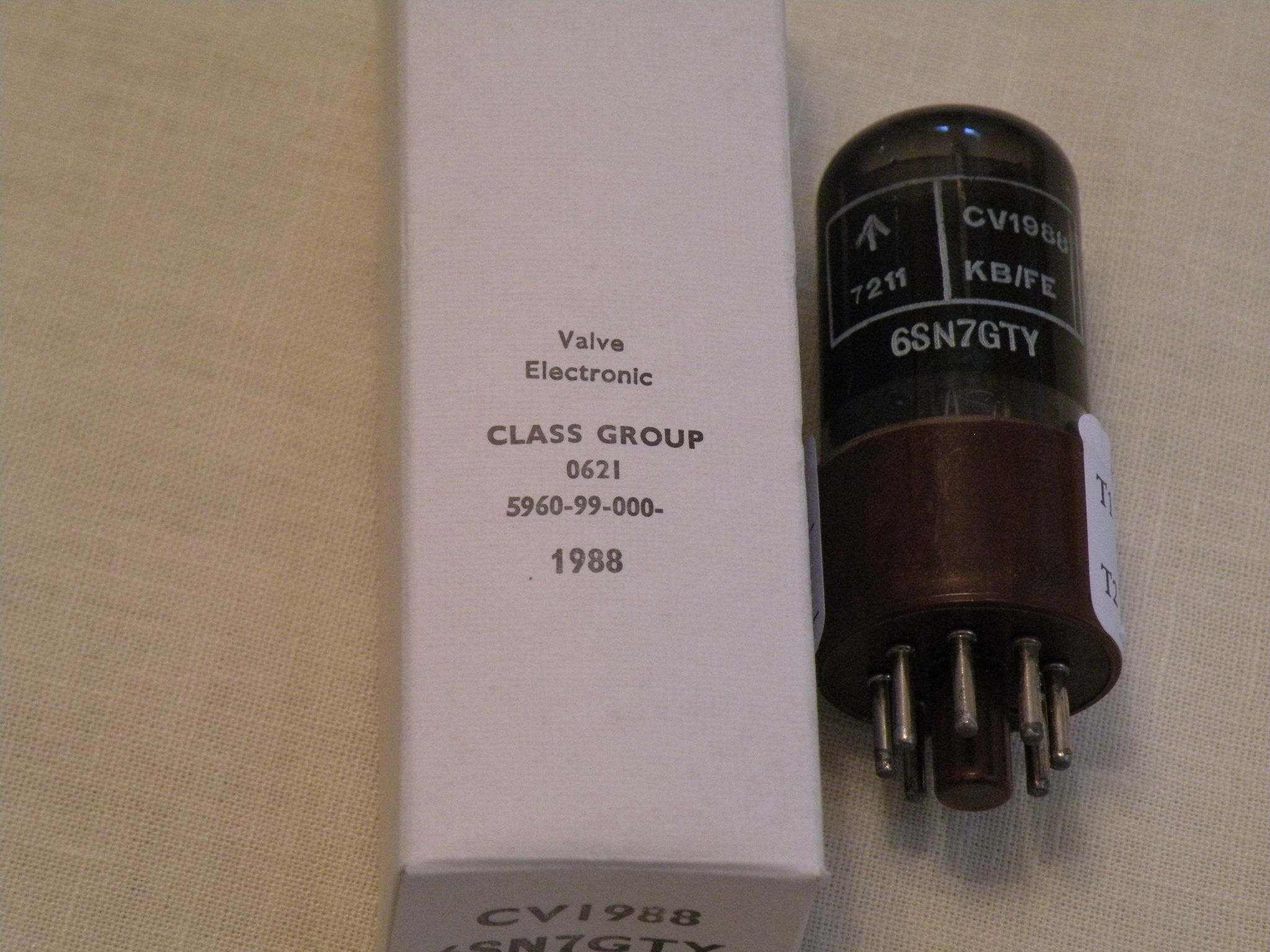 アンプ VALVE ELECTRONIC CV1988 6SN7GTY 6SN7GT STC Brimar 6SN7GTY/CV1988 (B65) NOS tube valve | eBay
