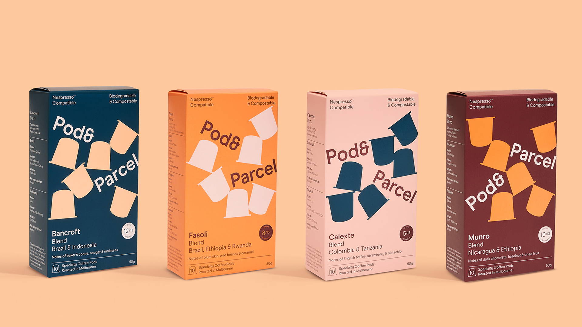 Featured image for Pod & Parcel Provides Biodegradable & Compostable Coffee Pods