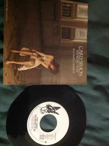 Carly Simon - You Belong To Me Promo 45 With Sleeve