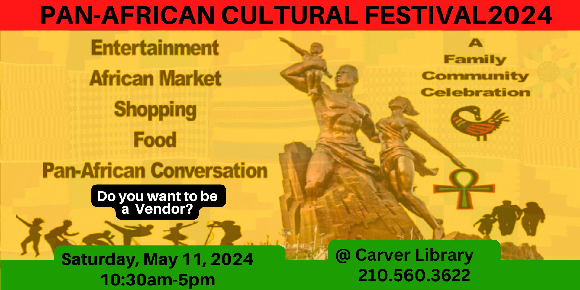 PAN-AFRICAN CULTURAL FESTIVAL 2024 promotional image