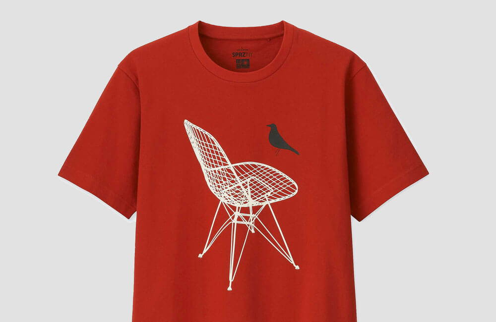 Uniqlo and Eames Collaboration t-shirt