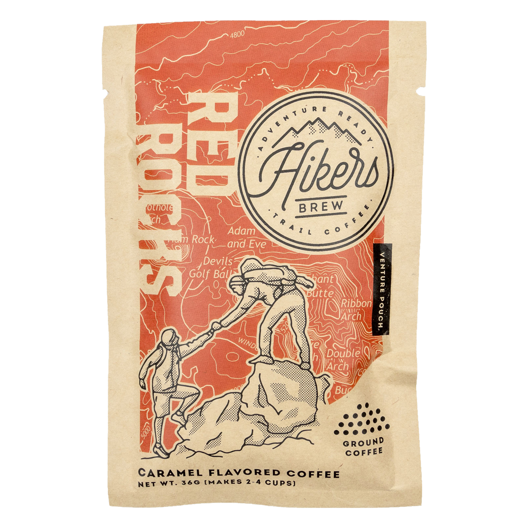 Red Rocks - Salted Caramel Flavored Coffee - 1.5 oz.