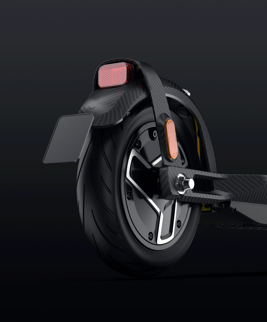 NIU KQi Air Carbon Fiber Electric Scooter Light Weight Scooter