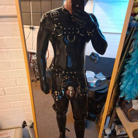 How to put on inverted chastity cage?