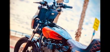 2021 HARLEY-DAVIDSON FXBB STREET BOB motorcycle for rent near Long Beach, CA