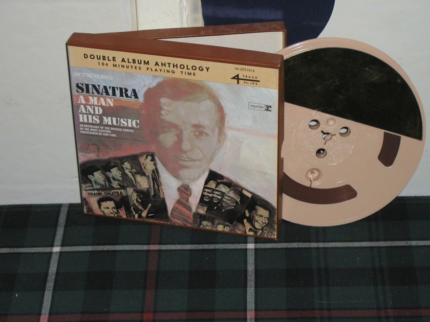 Frank Sinatra - Sinatra A Man And His Music Open Reel Tape (2 LP's on 1 reel)