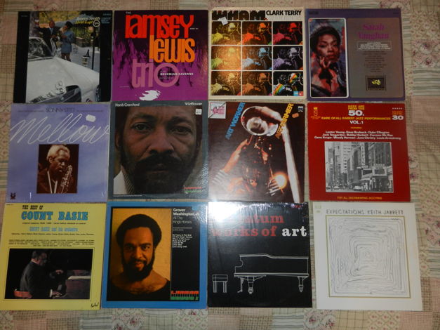 14 LPs Jazz LP Lot Jimmy Smith Art Tatum Keith Jarrett ...