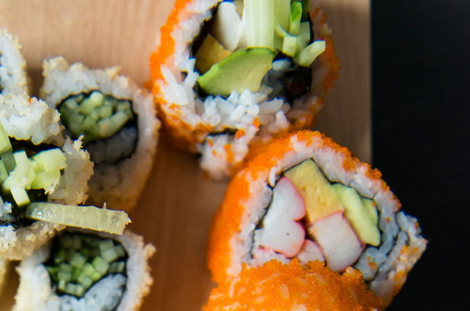 Sushis californiens
