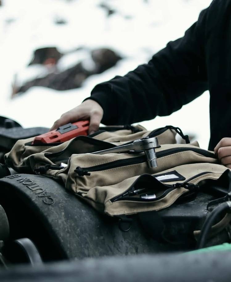 Tool Roll on engine 