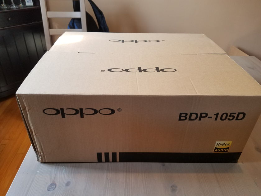 Oppo Digital BDP-105D Blu-Ray Player **Pristine Condition**
