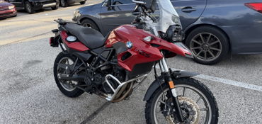 2014 BMW F 700 GS motorcycle for rent near Allentown, PA