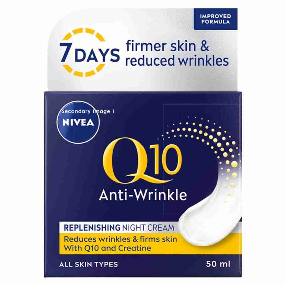 Nivea Q10 Anti-Wrinkle Mature Night Cream 50Ml