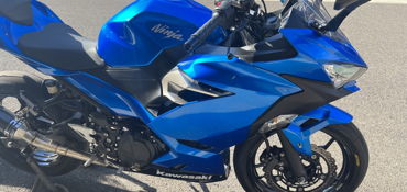 2018 KAWASAKI NINJA 400 motorcycle for rent near Folsom, CA
