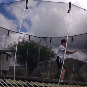 How To Back Handspring On A Trampoline Basics Tricks Riders