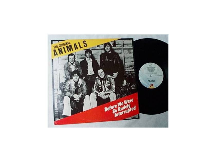 Animals Lp-Before - we were so rudely interrupted-orig 1977 album