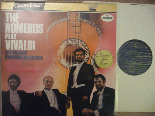 THE ROMEROS PLAY VIVALDI - GOLDEN IMPORTS MERCURY LP AU...