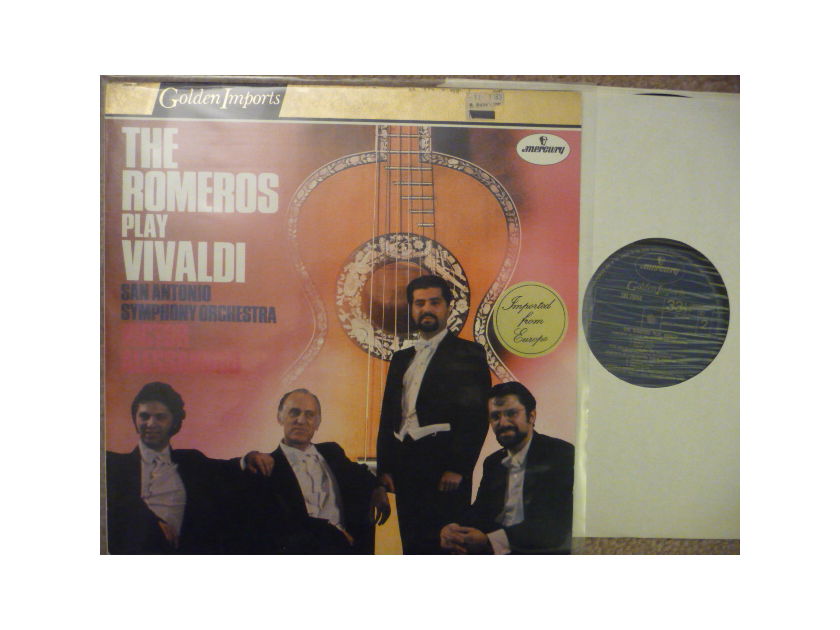 THE ROMEROS PLAY VIVALDI - GOLDEN IMPORTS MERCURY LP AUDIOPHILE