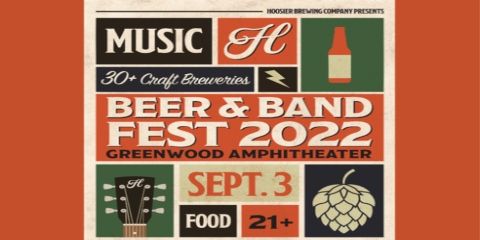 Hoosier Brewing Company's Beer & Band Fest promotional image