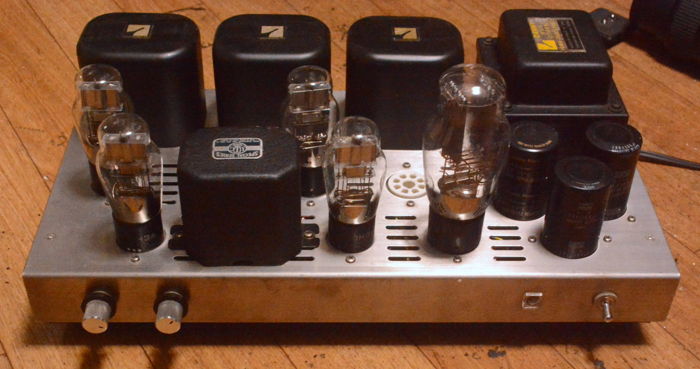 Morikawa 6B4G SE stereo tube amplifier with all Luxman ...
