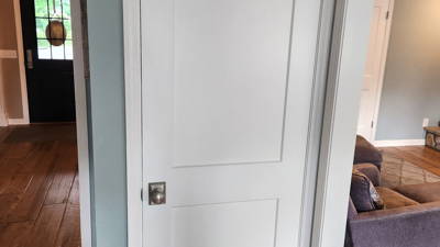 Interior door detail