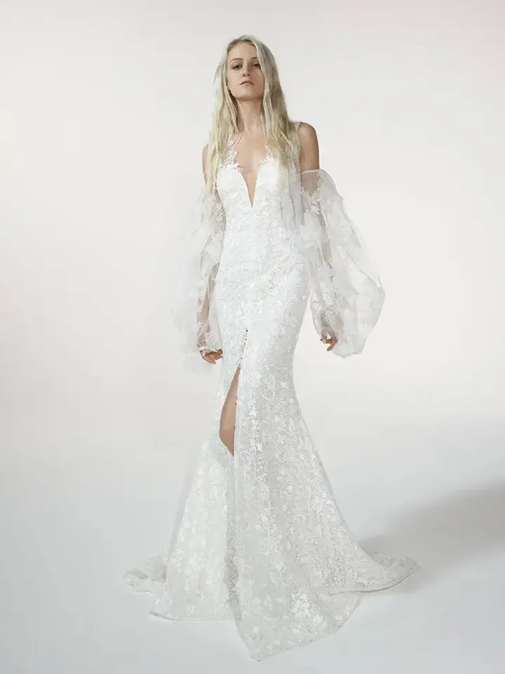 Vera Wang partie avant robe Luminosa