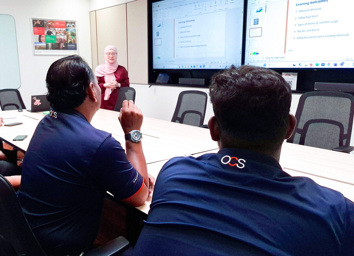 How On-the-Job Training Strengthens Skills and Service Delivery in OCS Singapore 