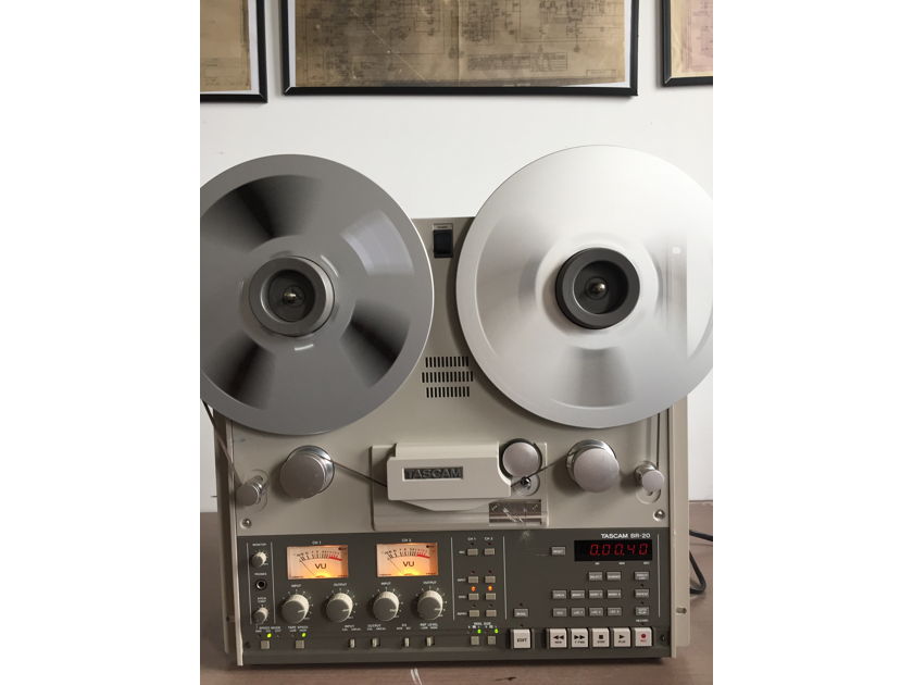 Tascam BR-20 Reel to Reel Deck - Fully Serviced with Direct Outputs for External Pre (Price Reduced)