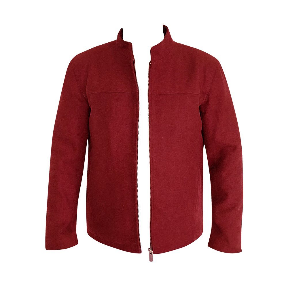 VENICE - Burgundy WOOL AND CASHMERE