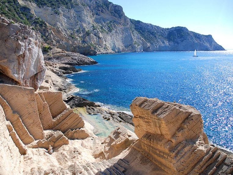 Best Ibiza beaches ATLANTIS sa Pedrera, top Ibiza tourism