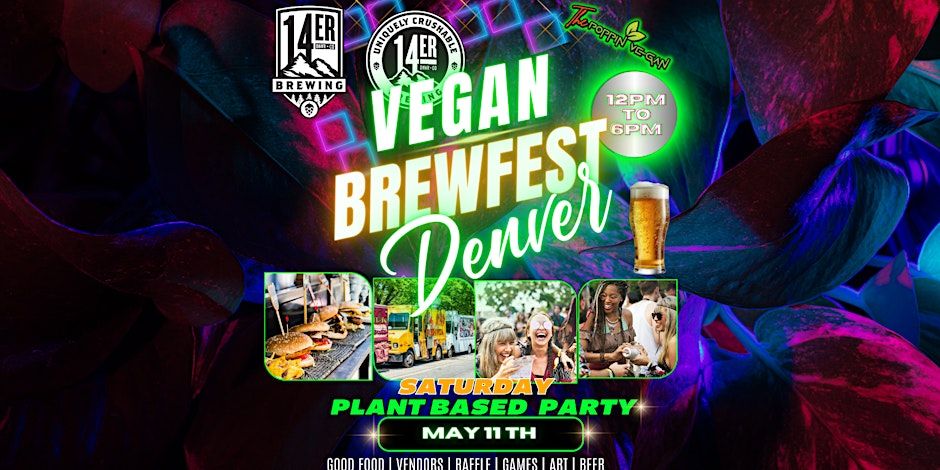 Vegan BrewFest Denver promotional image