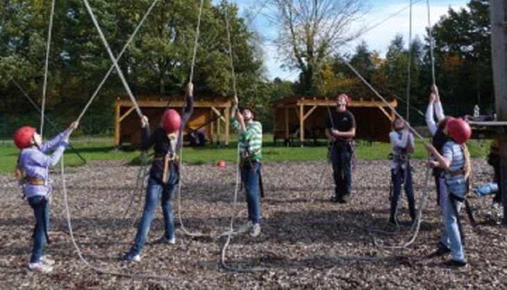 hochseilgarten kletterparcour