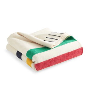 (Queen Size) HBC Stripes Multistripe Point Blanket | TheBay