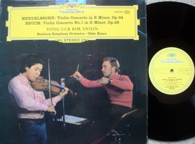 DG / YONG UCK KIM-KAMU, - Bruch-Mendelssohn Violin Conc...