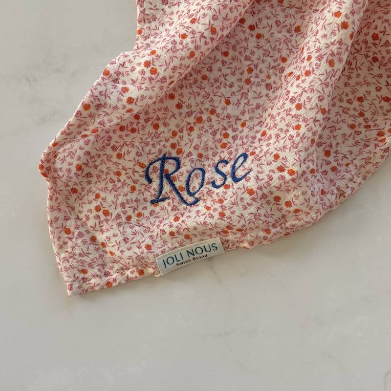 Lange XL pratique emmaillotage, couverture, change, allaitement joli nous ajustable et réversible suisse qualité excellence premium OEKO-TEX GOTS broderie